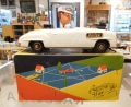 Saksalainen peltiauto, poliisi M-B / German tin toy M-B police car - Nro 5030